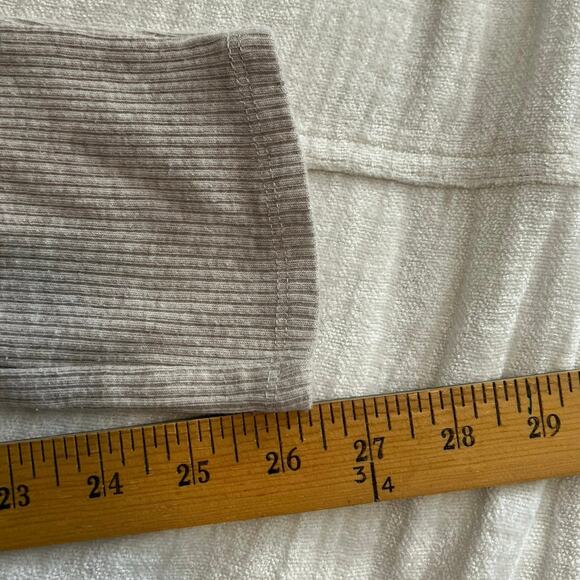 H&M Soft Ribbed Knit Lounge Pants Heathered Beige Size XL - Picture 7 of 7